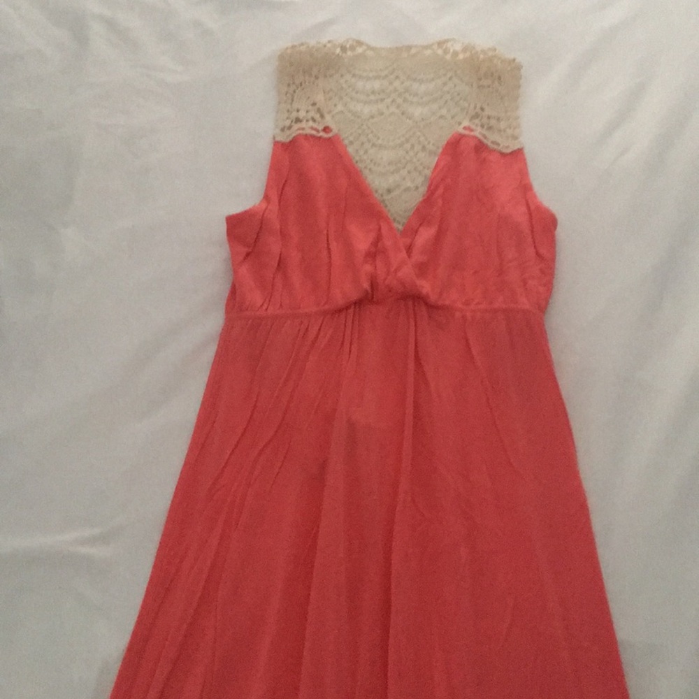 Crochet maxi dress